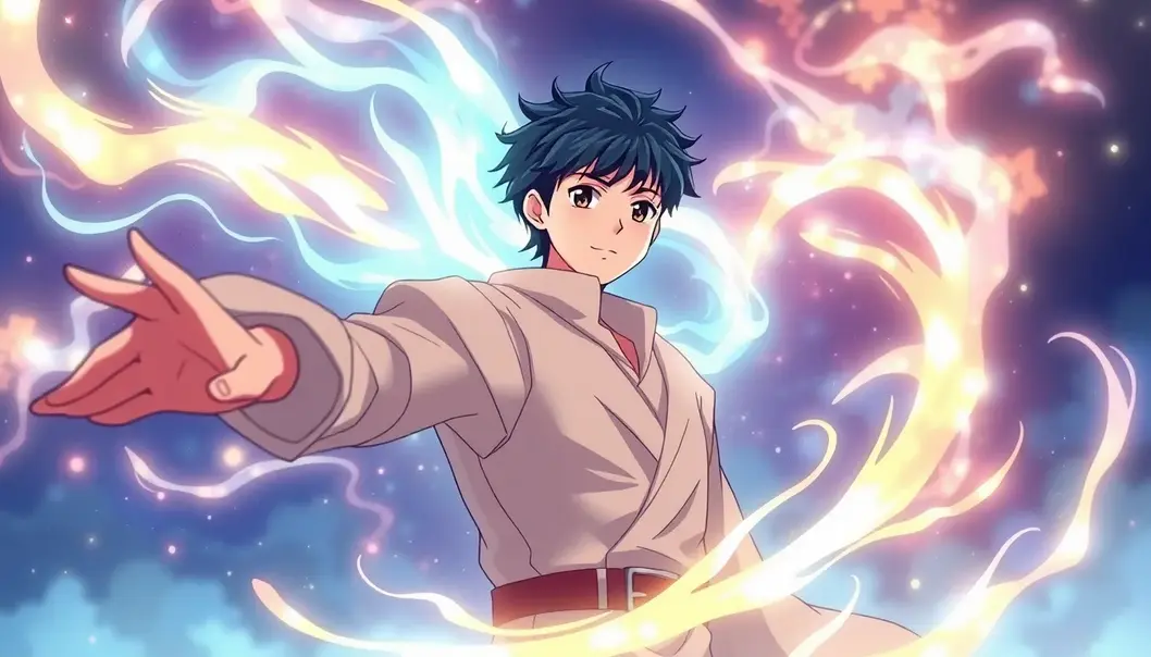 An anime hero embodies empathy and understanding.